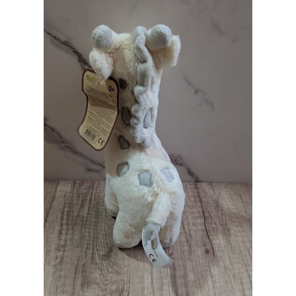 KELLYTOY Giraffe Plush Soft Stuffed 11” Rattle K Luxe Baby Cream Gray Lovey EUC - Picture 4 of 11